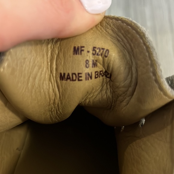 Grey suede high top mercanti fiorentini boot shoe - Picture 4 of 5